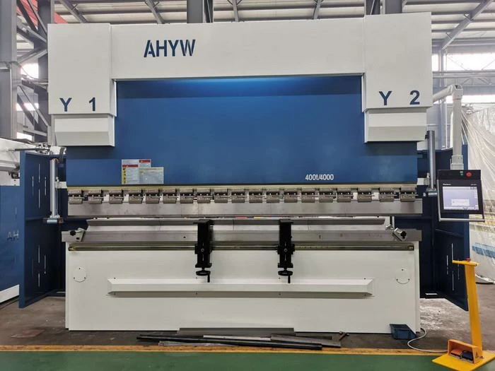 AHYW Yawei 400T4M 4 Axis CNC Press Brake DA58T DELEM AHYW Yawei 400T4M 4 Axis CNC Press Brake DA58T DELEM