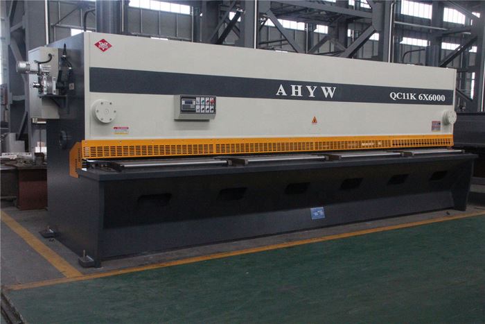 AHYW Yawei 6mm 6M Metall tal-Ġliem tal-Guilotina