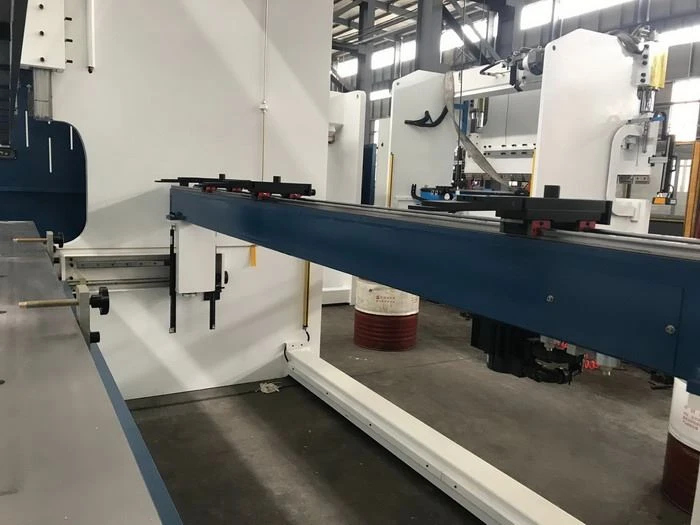 AHYW Yawei trumpf type wide bending finger stops for 400T4M 4 axis cnc press brakes delem da58t